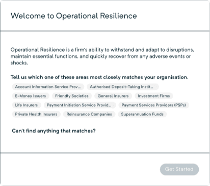 Double materiality automation screenshot